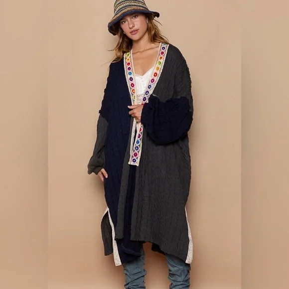🔥NEW: POL Long Duster Cardigan - Picture 4 of 5